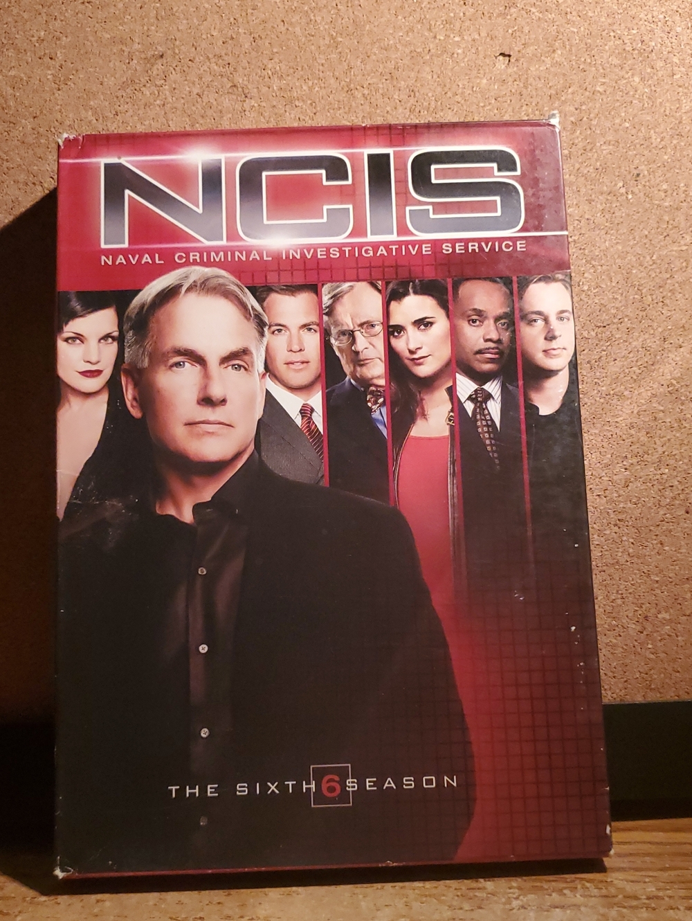 NCIS The Sixth Season DVD Box Set - Red Black